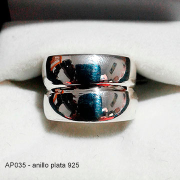 AP035 anillo plata 925
