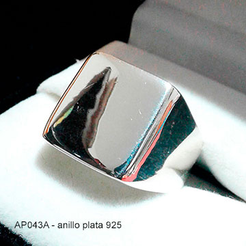 AP043A anillo plata 925