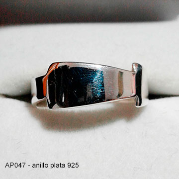 AP047 anillo plata 925