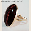 AAL007 anillo plata 925